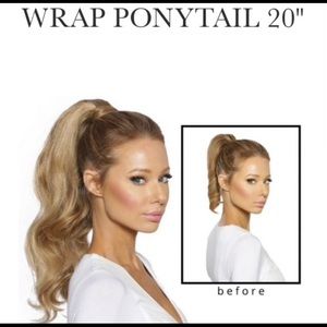 Cashmere Hair ponytail hair extension blonde